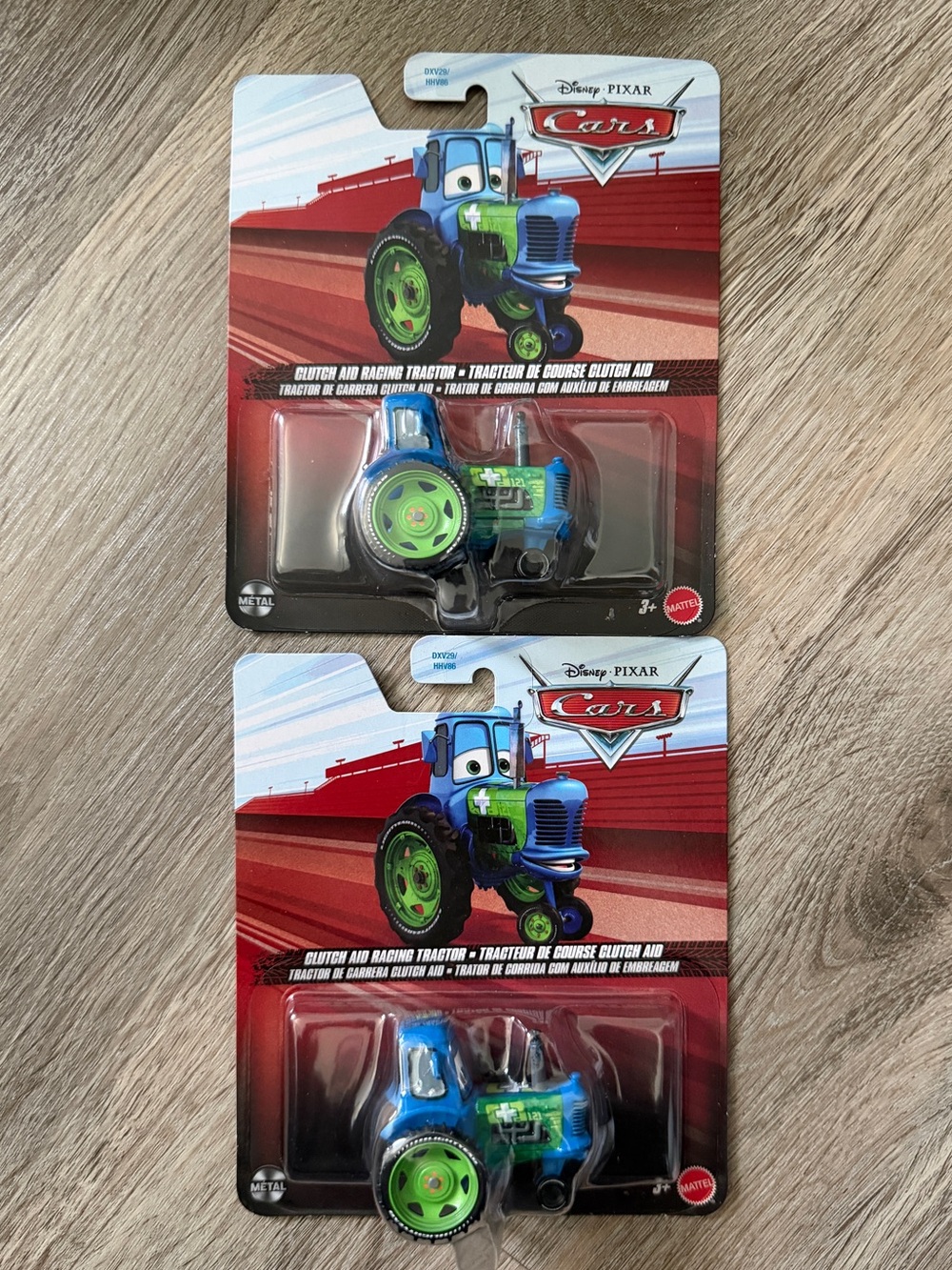 2 Disney Pixar Cars Clutch Aid Tractors